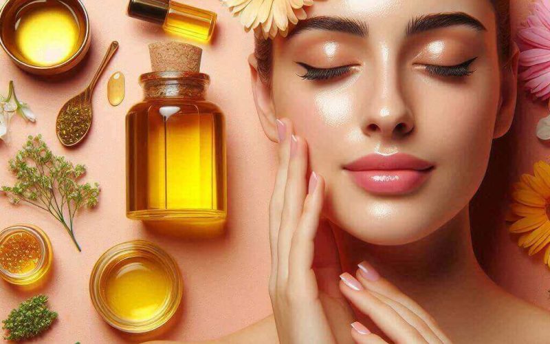 oil face treatment at home